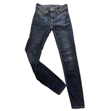 Hästi venivad slim fit tumesinised teksad, suurus 34