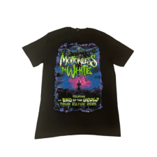 Motionless In White "End of the World Tour 2025" T-särk, suurus M