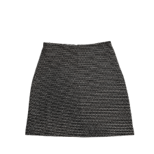 Reserved must-valge mustriga miniseelik (Size 34)