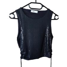 FB Sister must litritega lühike topp, suurus M